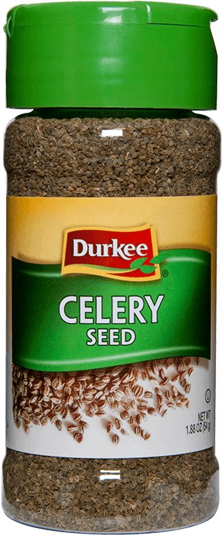 Durkee Celery Seed Spice Jar PNG