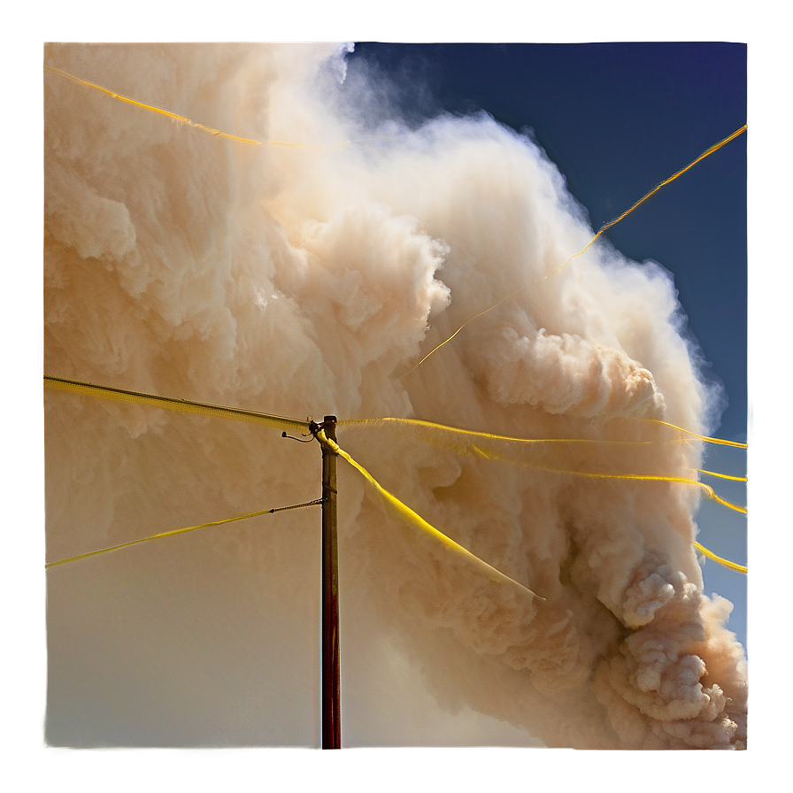 Dust Storm Simulation Png 05042024 PNG