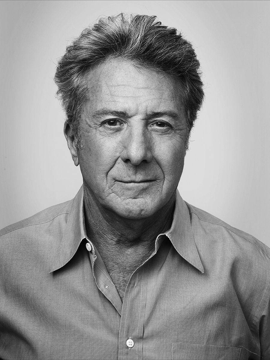 Dustin Hoffman Golden Globe-modtager Wallpaper