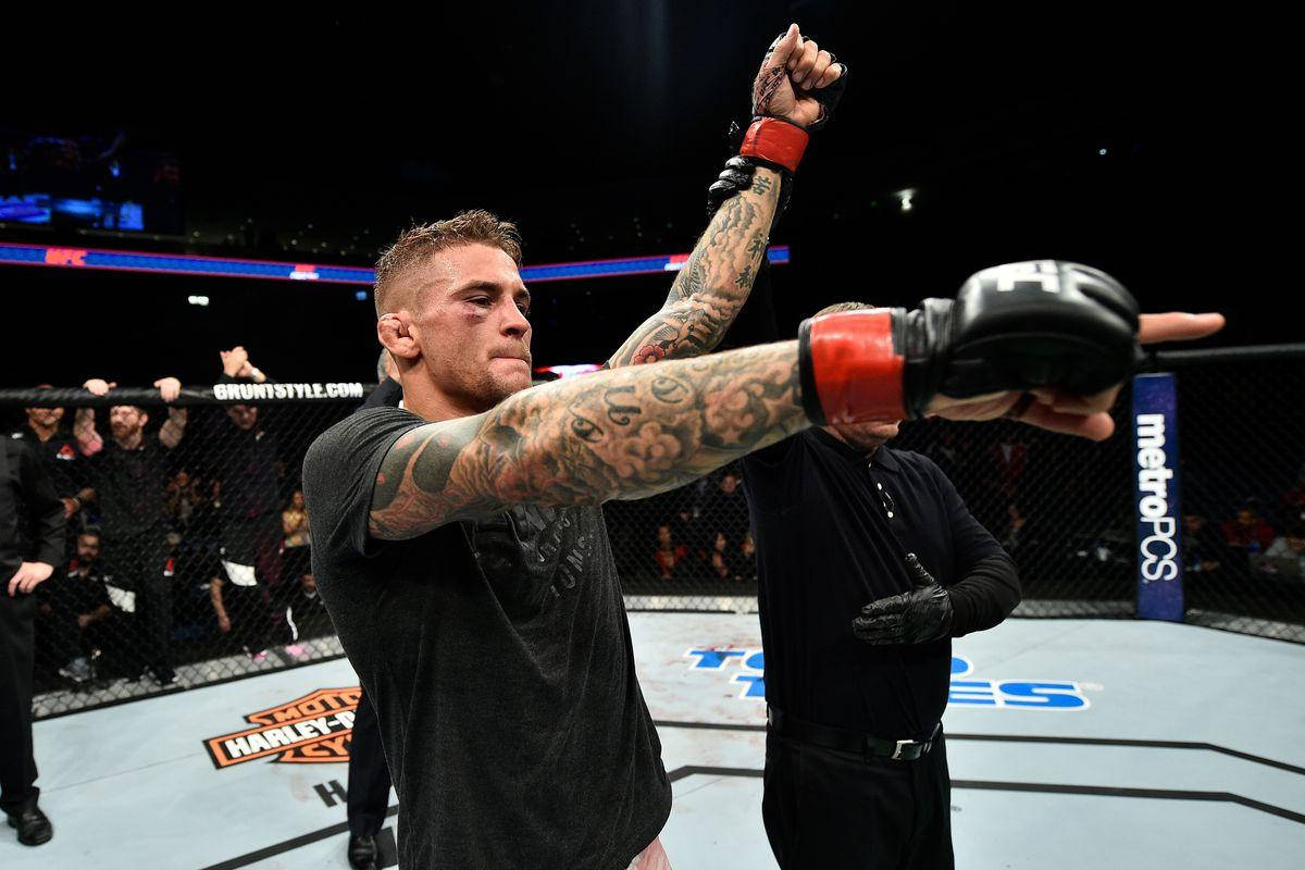 Dustin Poirier After Victory Wallpaper