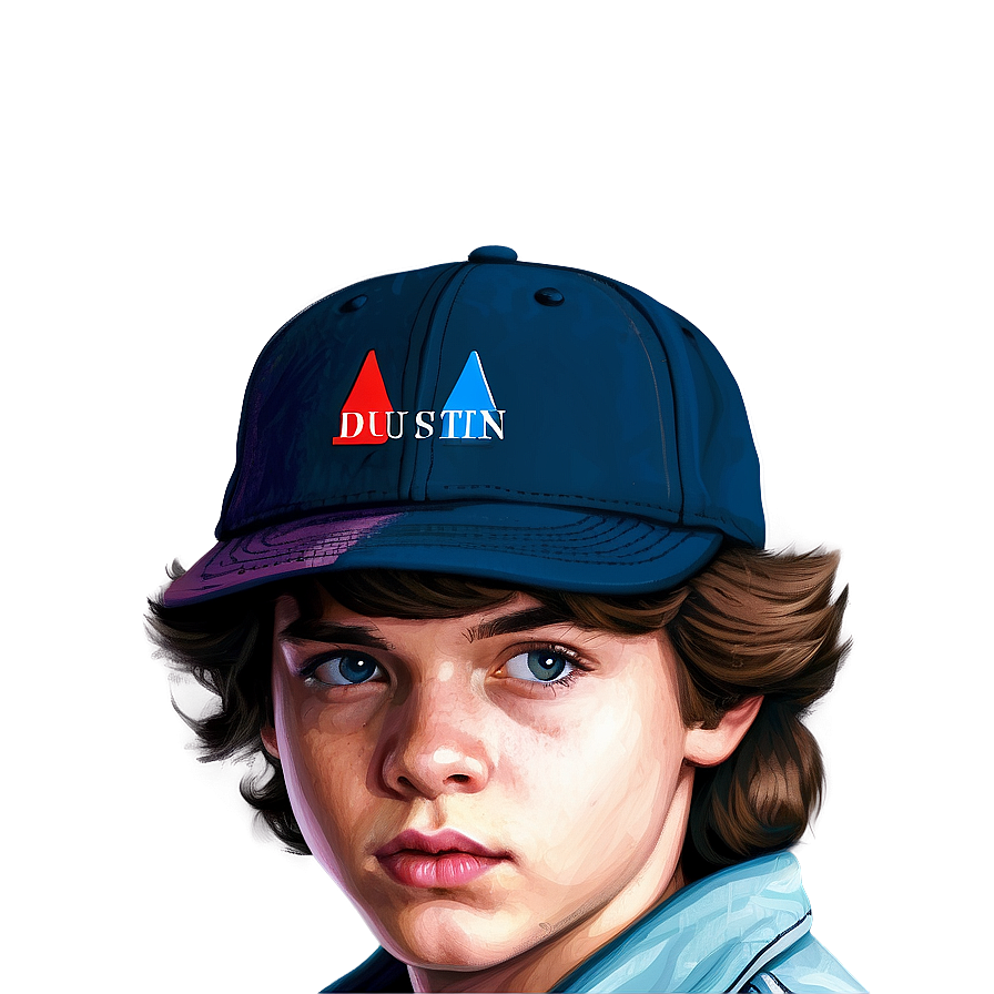 Dustin Stranger Things Cap Png 05212024 PNG