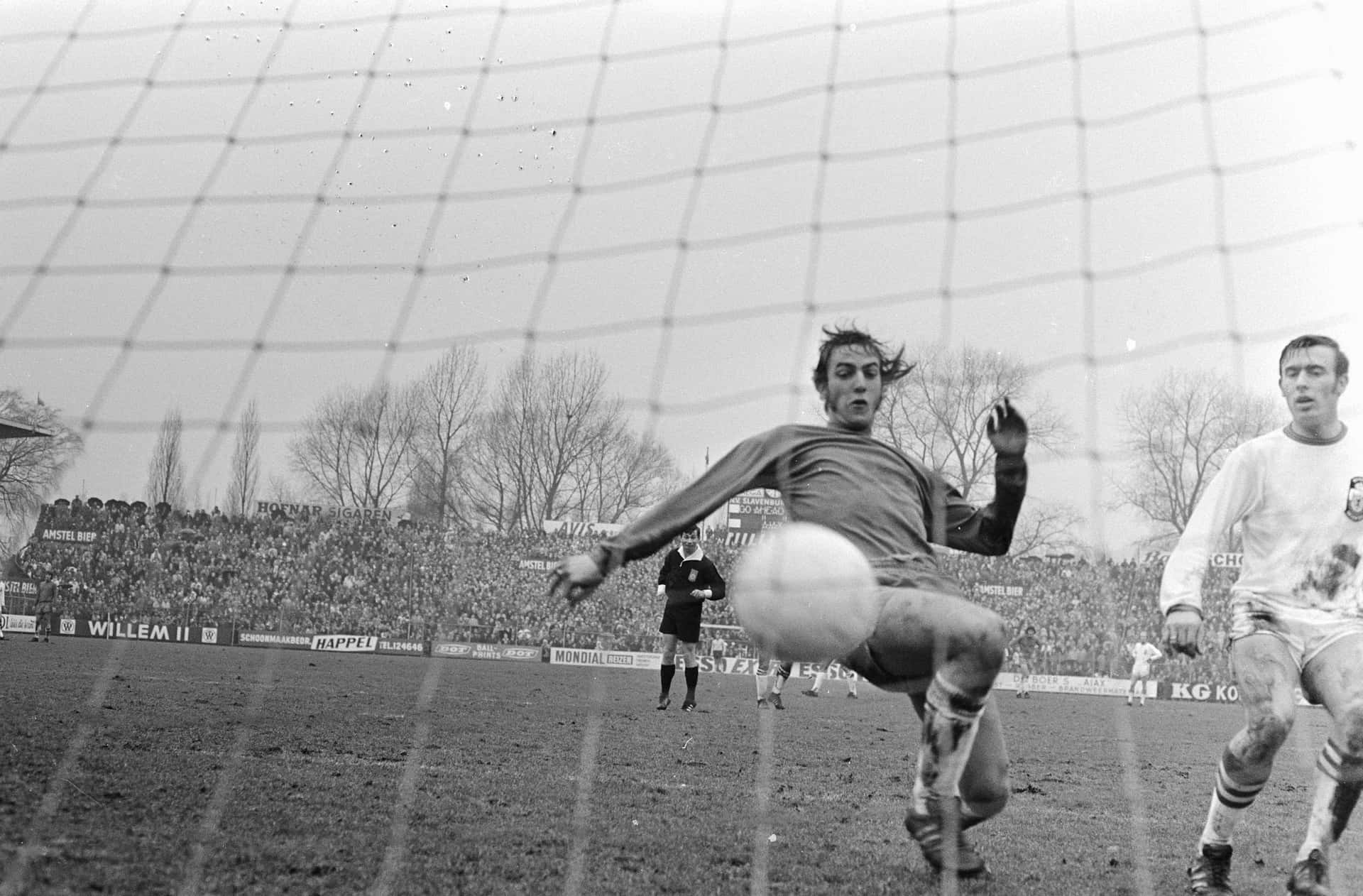 Jugadorde Fútbol Holandés Johan Neeskens 1971. Fondo de pantalla