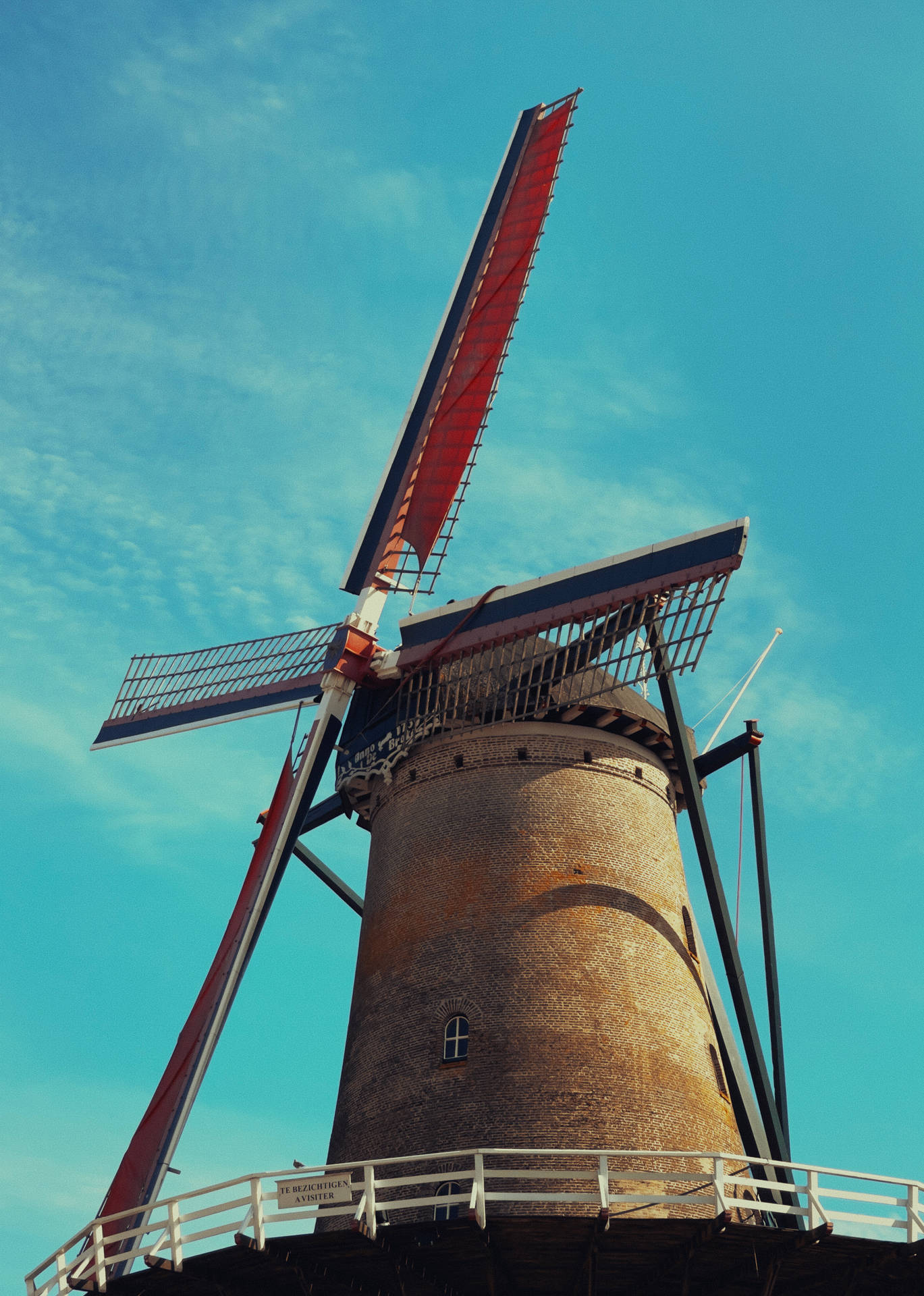 Dutch Windmill Old Iphone