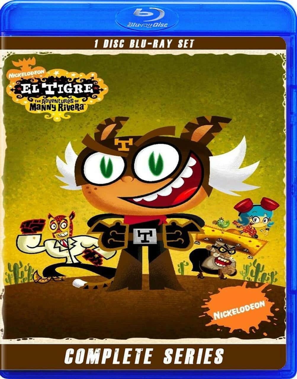 Dvd Of El Tigre The Adventures Of Manny Rivera Wallpaper