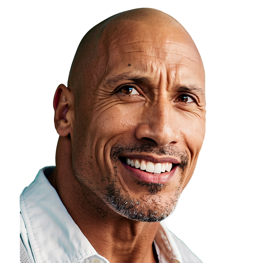 Download Dwayne The Rock Johnson Smirk Png 5 6877