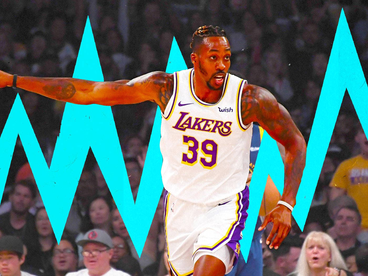 Dwight Howard LA Lakers NBA Basketball Game Wallpaper