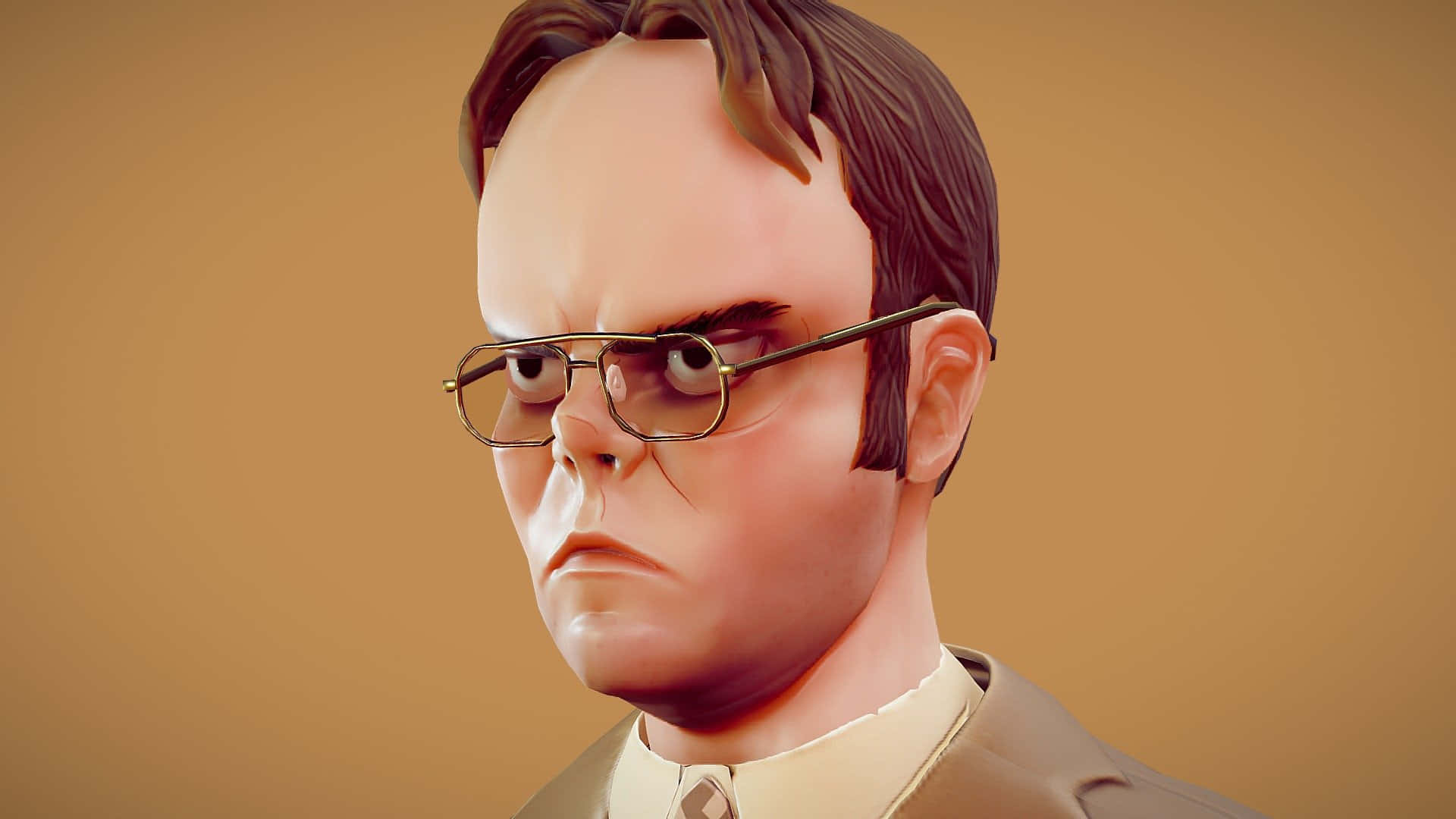 Dwightschrute - L'eroe Di The Office Sfondo