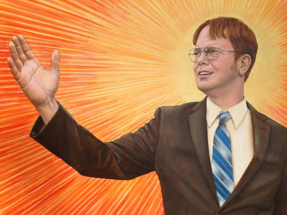 Dwight Schrute Wallpaper Dwight  Motivational posters Funny quotes The  office