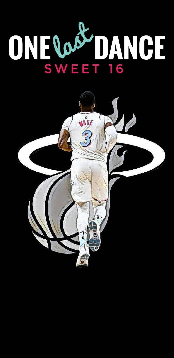 Dwyane Wade Miami Heat Vice Versa Logo Wallpaper