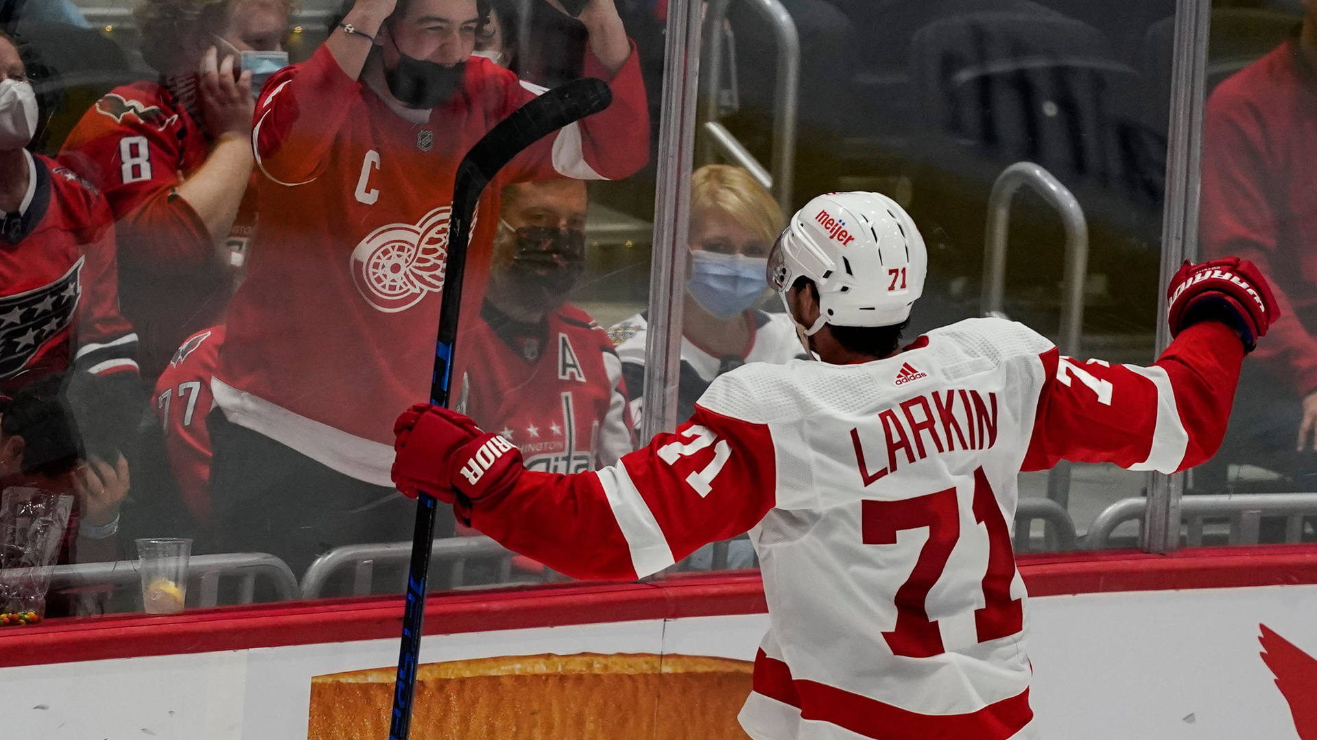 Dylan Larkin, Lega Nazionale Di Hockey 2021. Sfondo