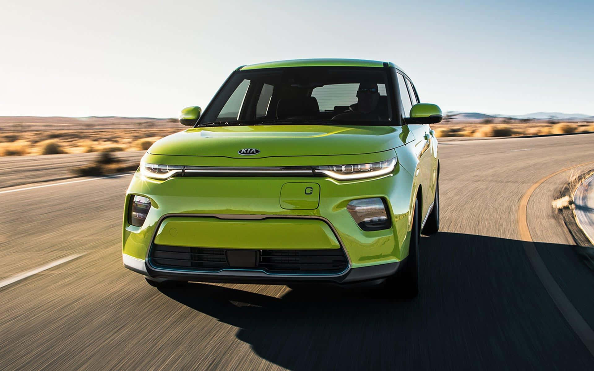 Dynamic And Compact 2020 Kia Soul In Street Wallpaper