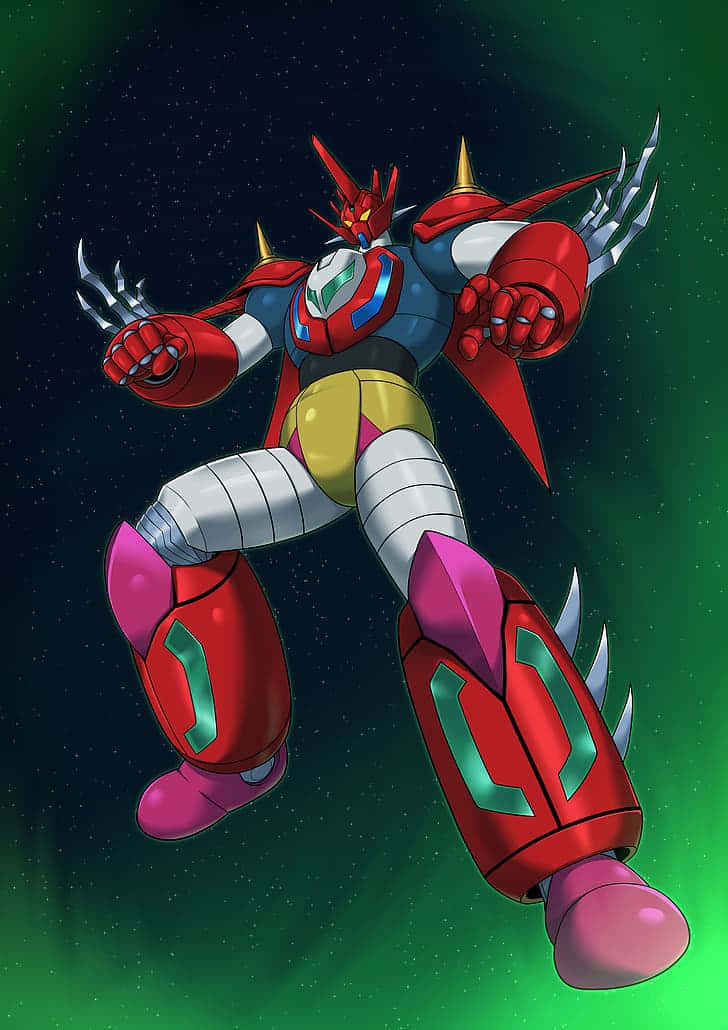 Dynamic Anime Getter Robo Armageddon Wallpaper