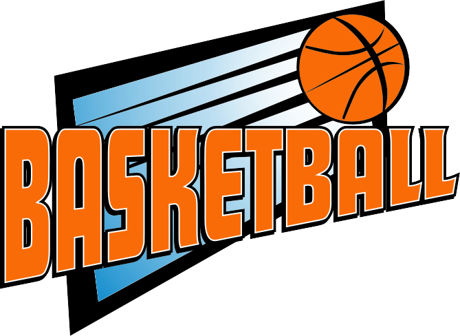 Dynamic Basketball Clipart PNG