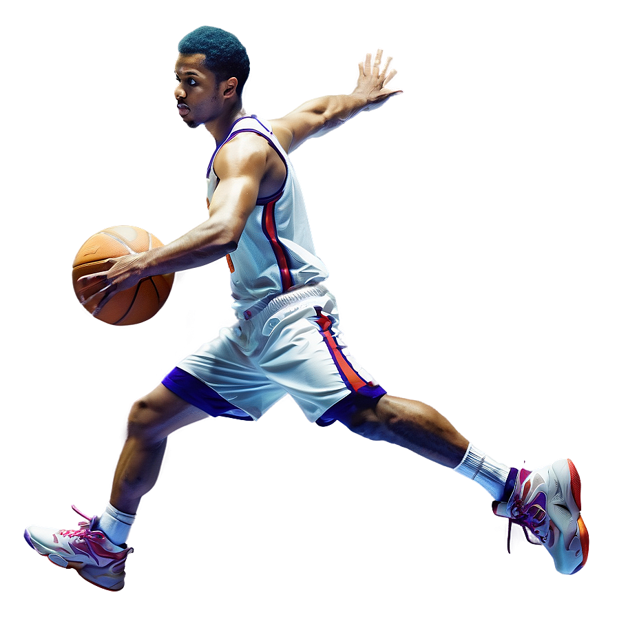 Dynamic Basketball Player Png Syt79 PNG