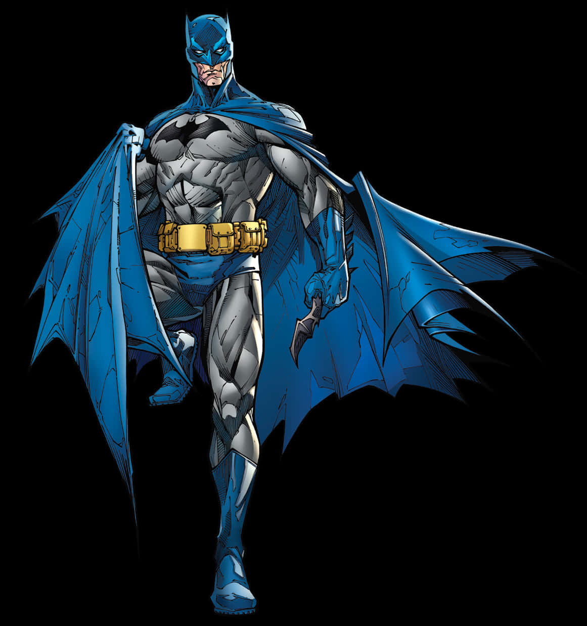 Dynamic Batman Pose PNG