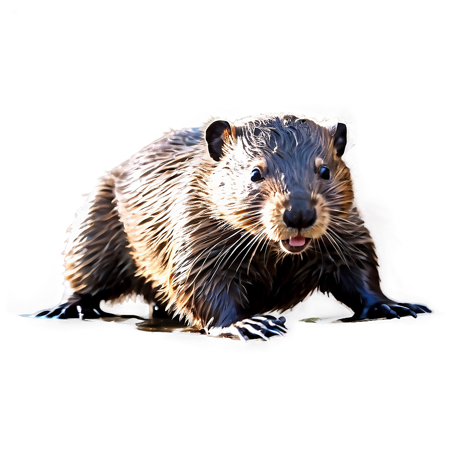 Dynamic Beaver Action Png 32 PNG