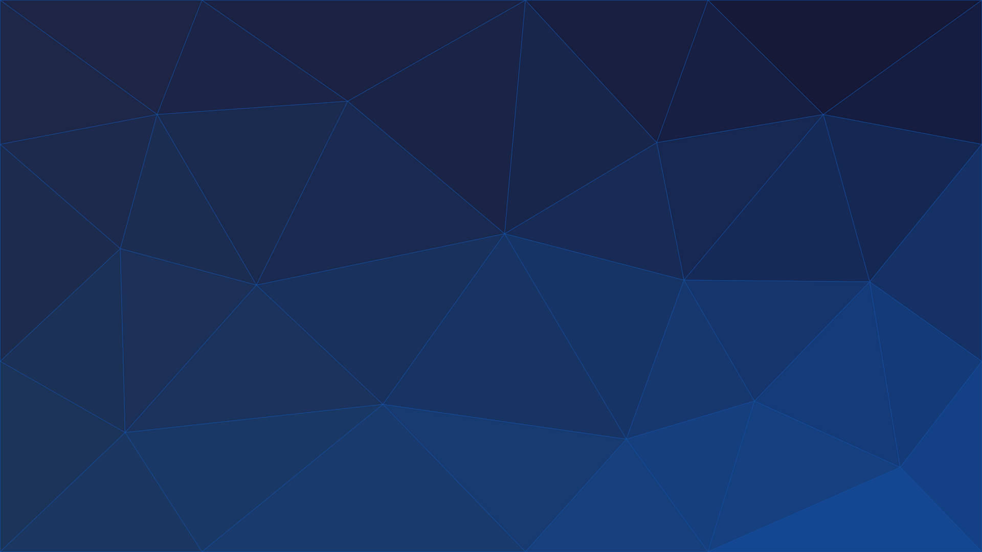 Dynamic Blue Geometric Triangles Picture