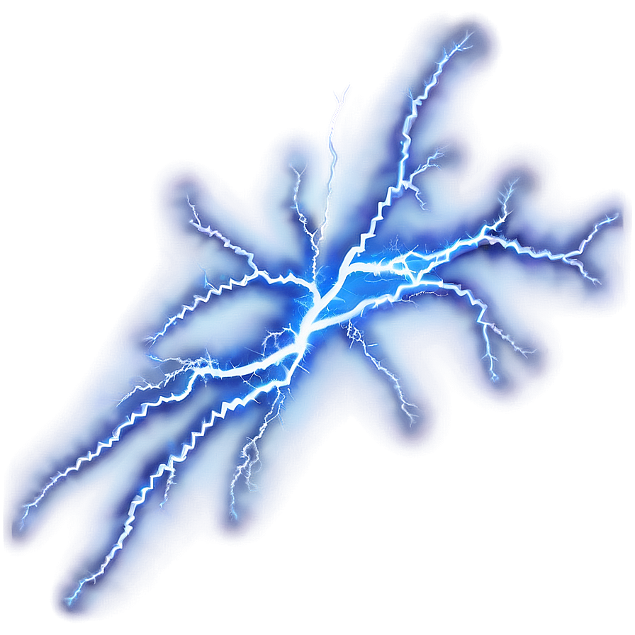 Dynamic Blue Lightning Png Pgu97 PNG