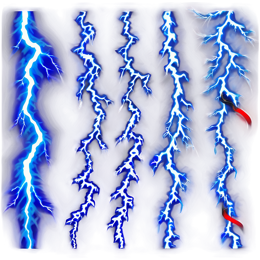Dynamic Blue Lightning Png Thu PNG