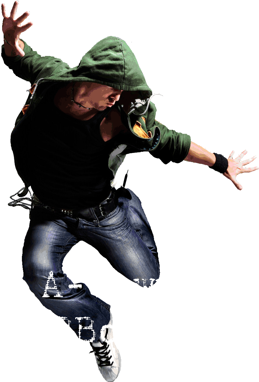 Dynamic Breakdancerin Action PNG