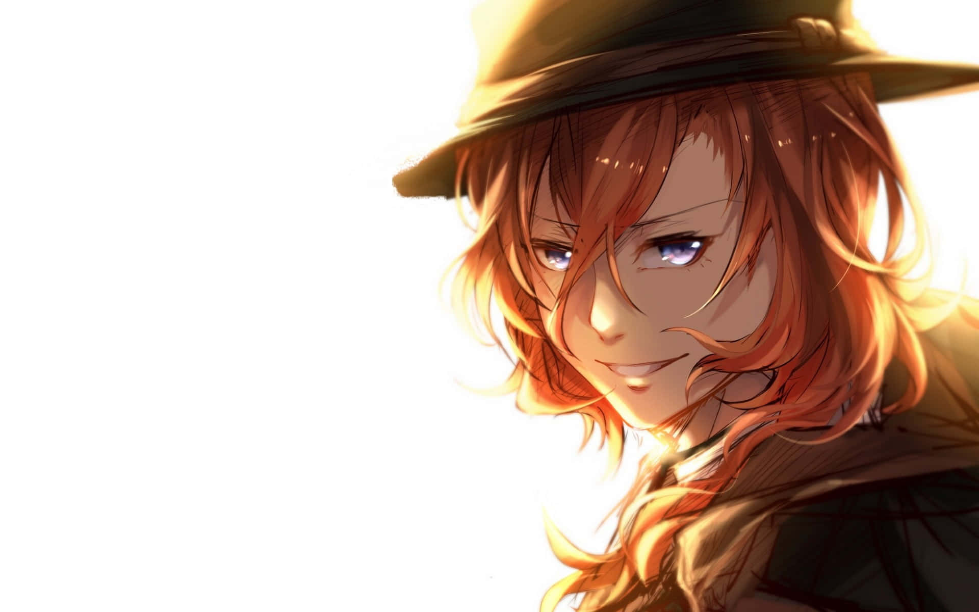 Dynamic Chuuya Nakahara Portrait Wallpaper