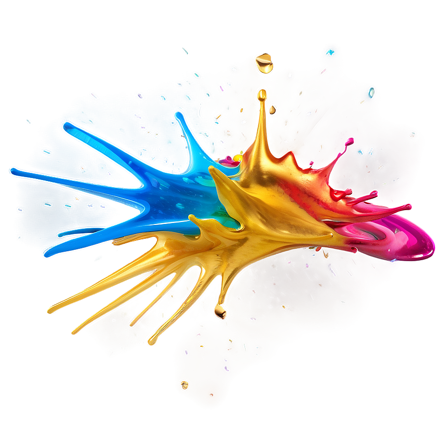 Dynamic Color Splash Png Kat35 PNG