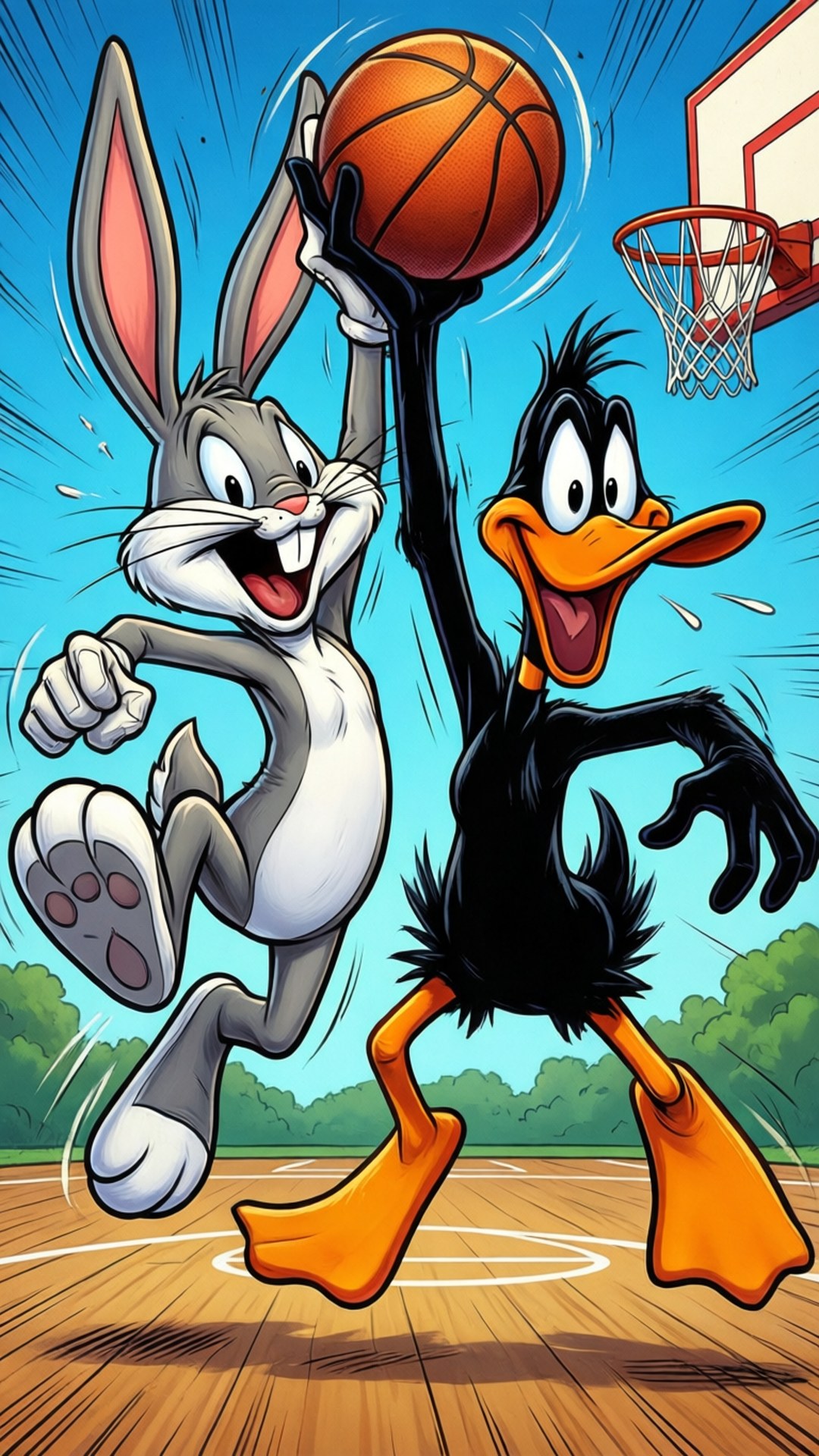 Dynamisch Duo Achtergronden