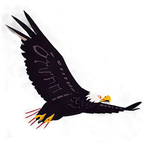 Dynamic Eagle In Attack Mode Png A PNG
