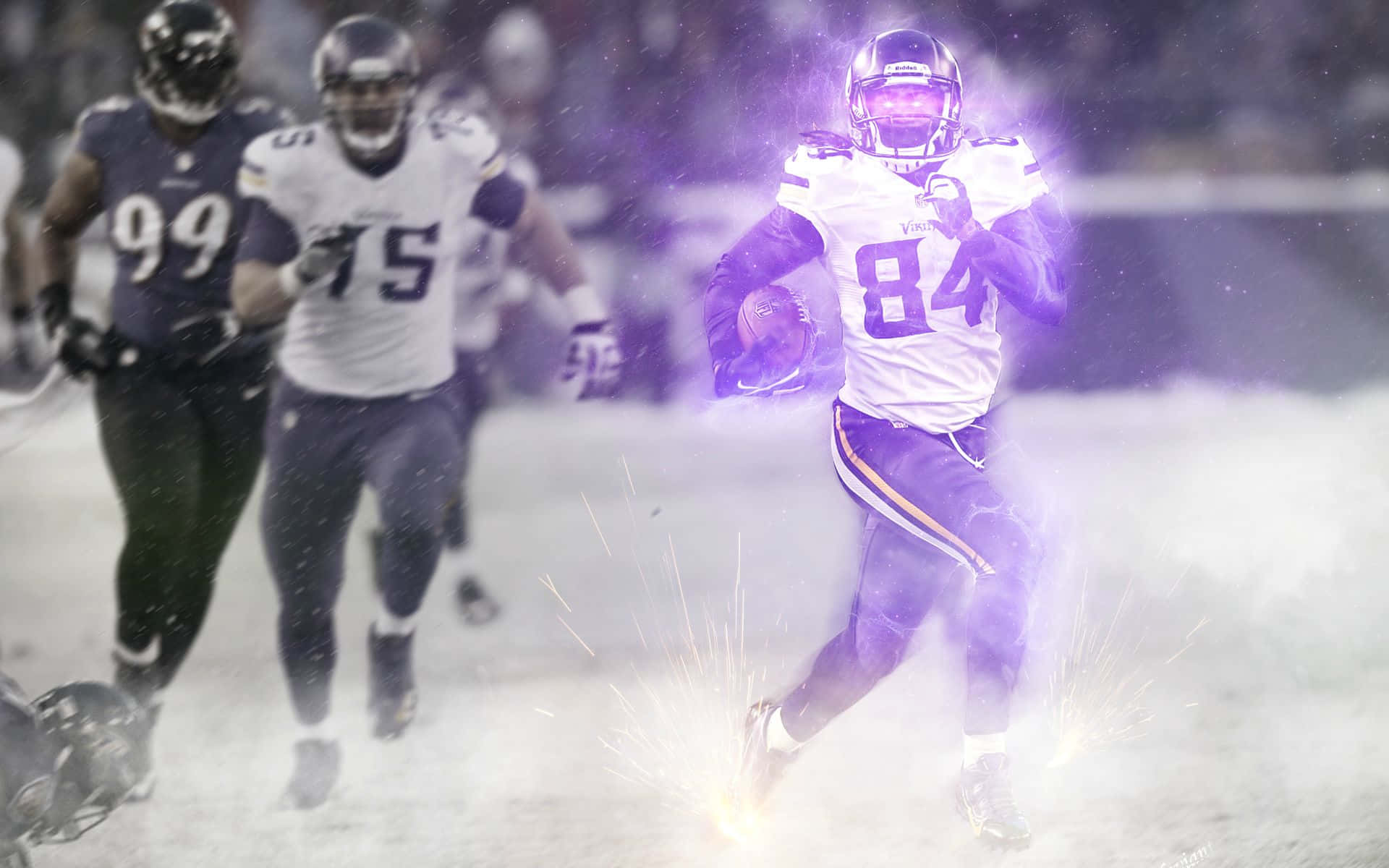 Dynamic Football Player Action84 Wallpaper