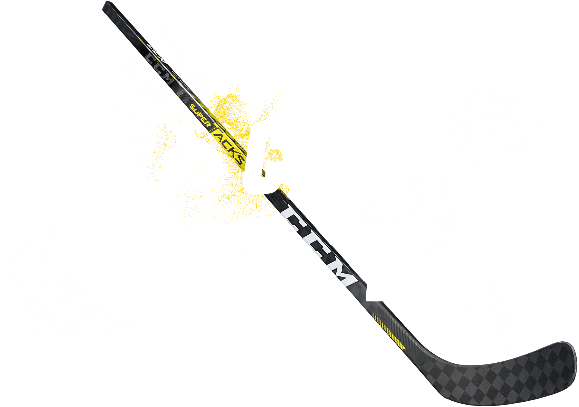 Dynamic Hockey Stick Power Illustration PNG
