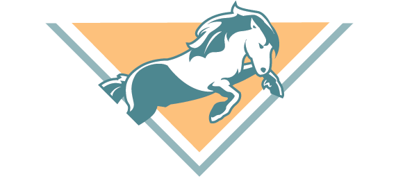 Dynamic Horse Logo Design PNG