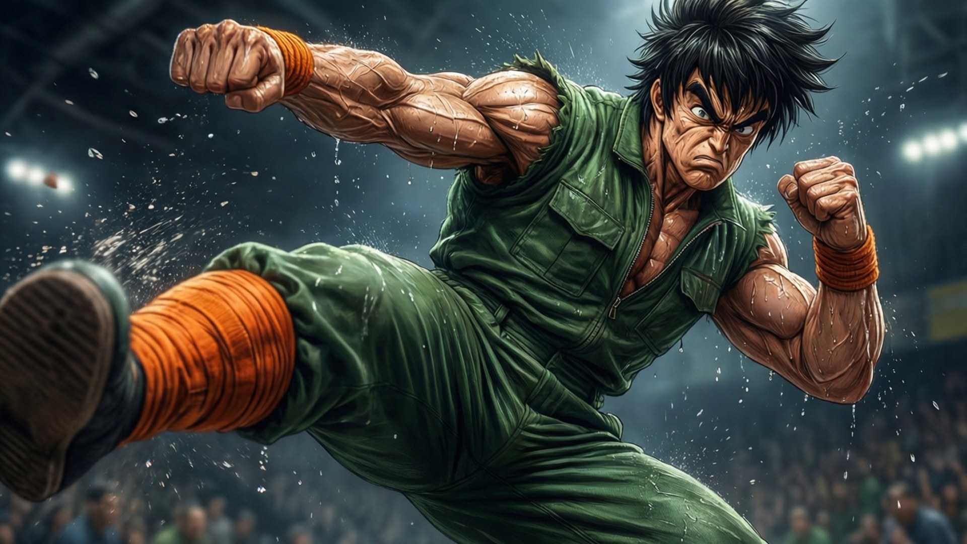 Dynamisk Bladspark Wallpapers