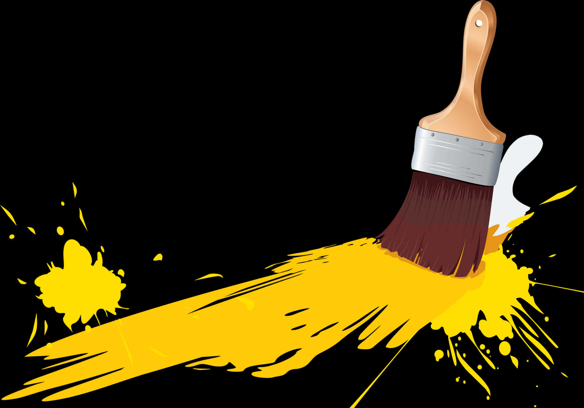 Dynamic Paintbrush Strokes PNG