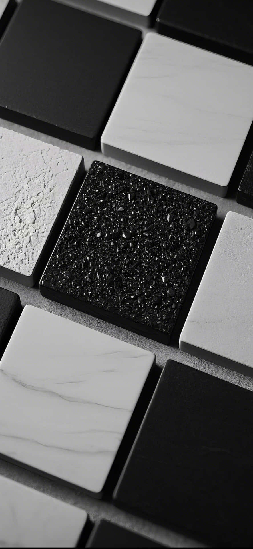 Dynamic Pattern Of Varied Square Tiles In Subtle Hues Wallpaper