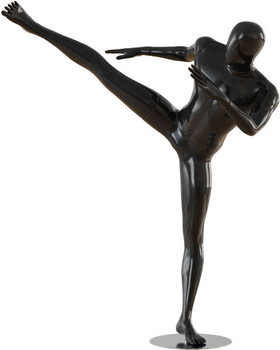 Dynamic Pose Mannequin PNG