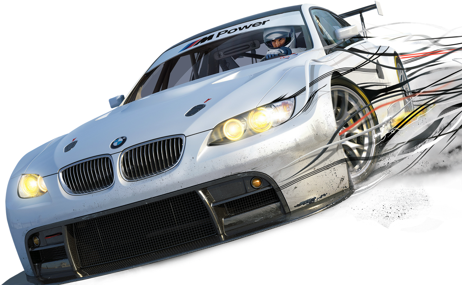 Dynamic Racing B M W Speed Demonstration PNG