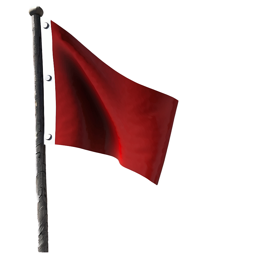 Download Dynamic Red Flag Render Png Bax89