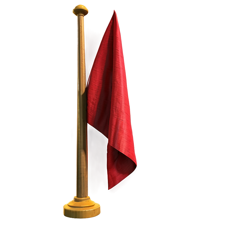 Dynamic Red Flag Render Png Yvh37 PNG