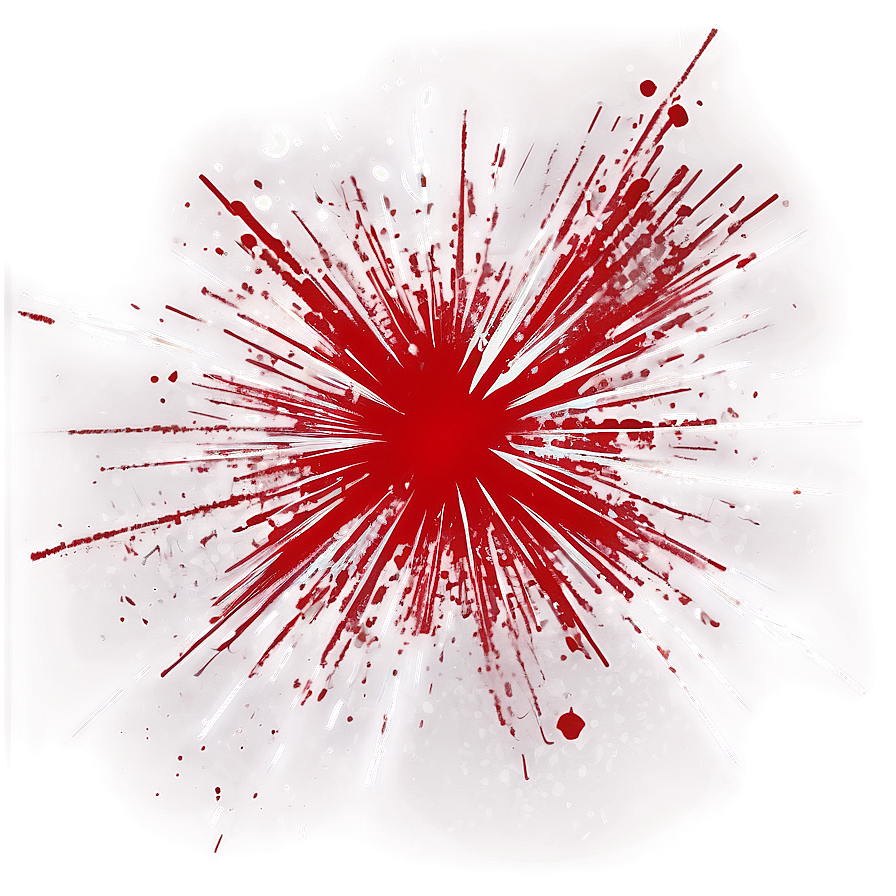 Dynamic Red Splatter Art Png Akc99 PNG