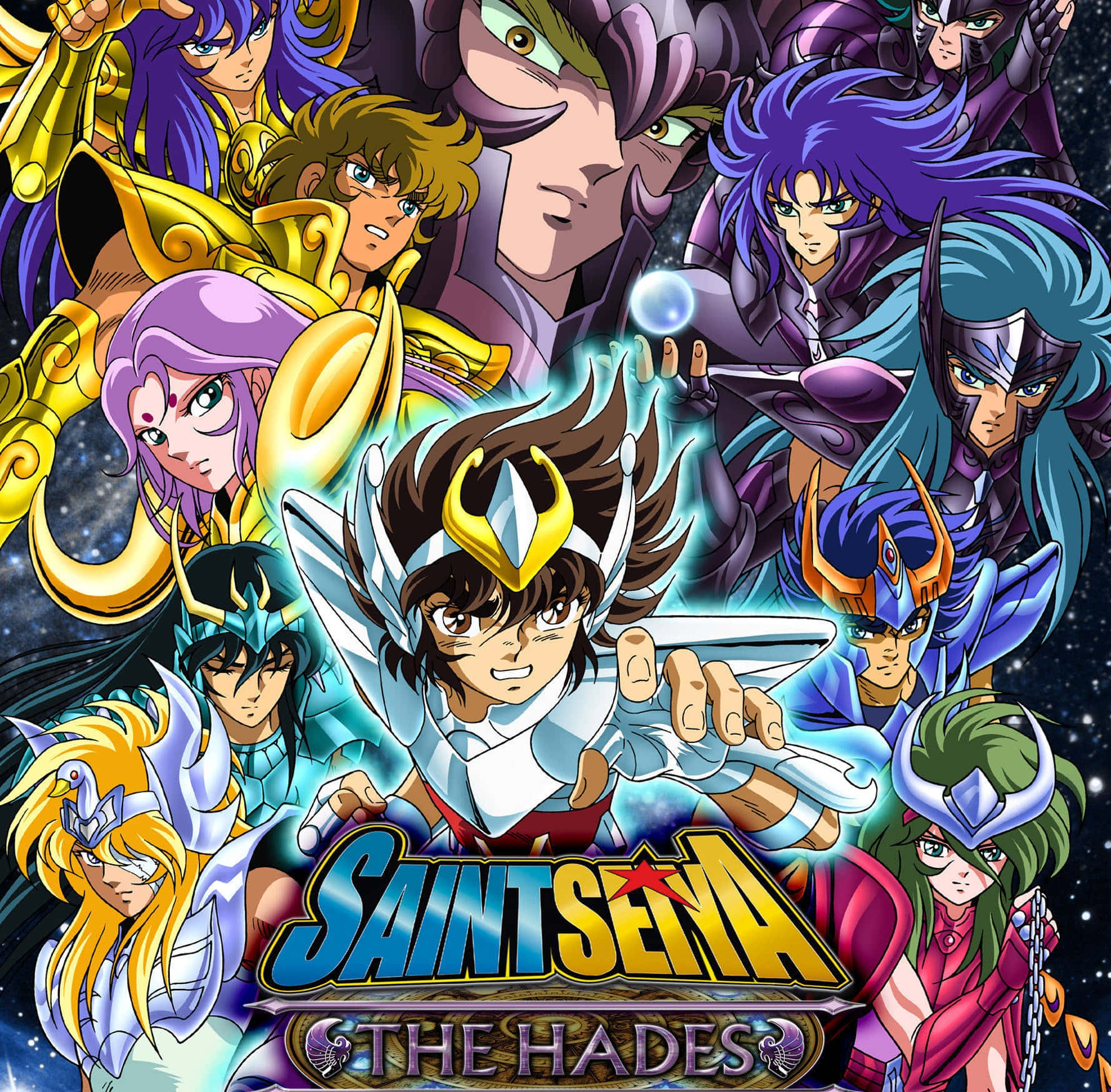 Download Dynamic Saints Seiya Warriors Wallpaper | Wallpapers.com