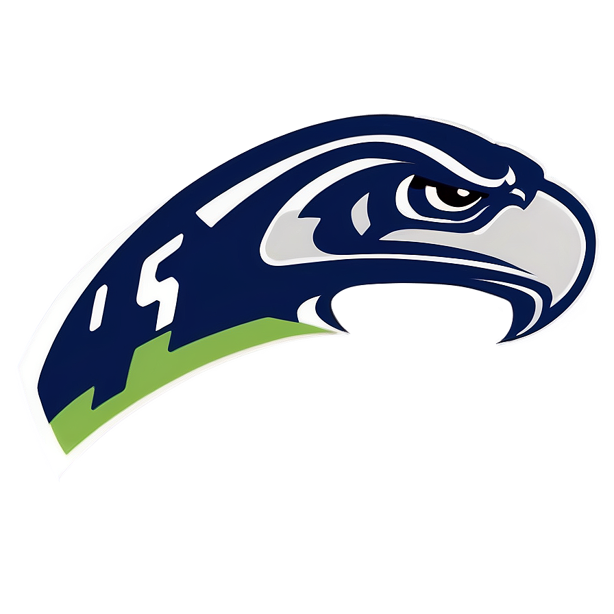 Dynamic Seahawks Logo Illustration Png 05242024 PNG