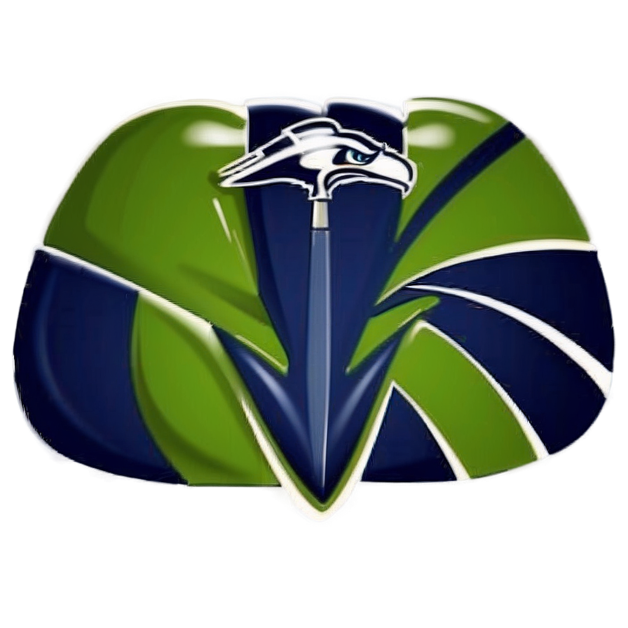 Dynamic Seahawks Logo Illustration Png Qhg6 PNG