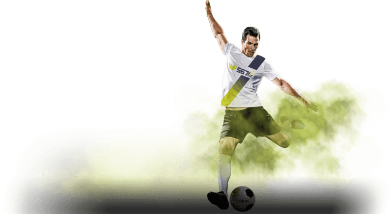 Dynamic Soccer Playerin Action PNG