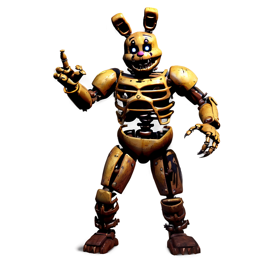 Dynamic Springtrap Pose Png Kkh PNG