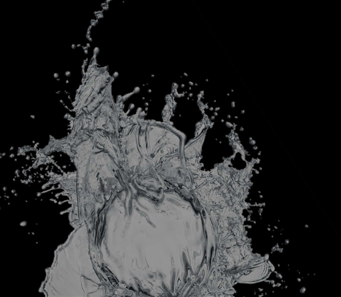 Dynamic Water Splash Black Background.jpg PNG