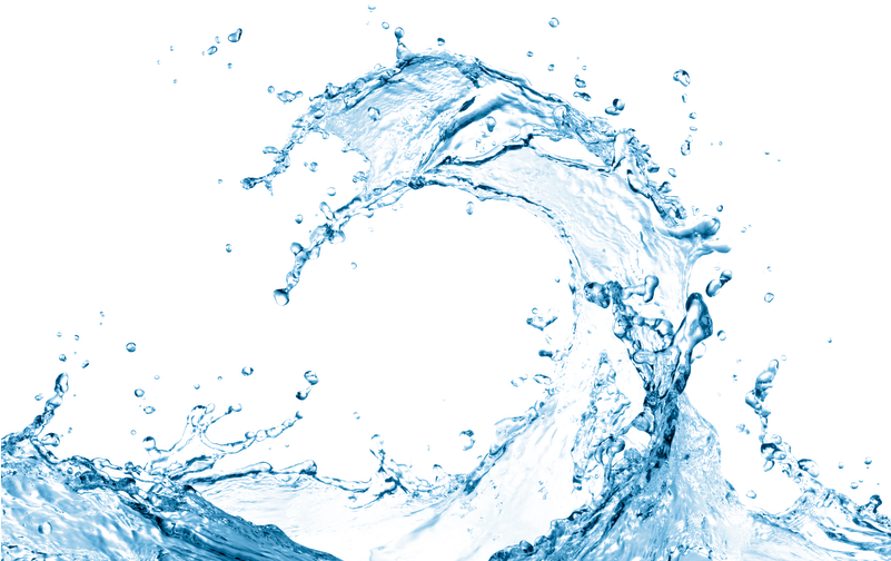 Dynamic Water Splash Wave PNG