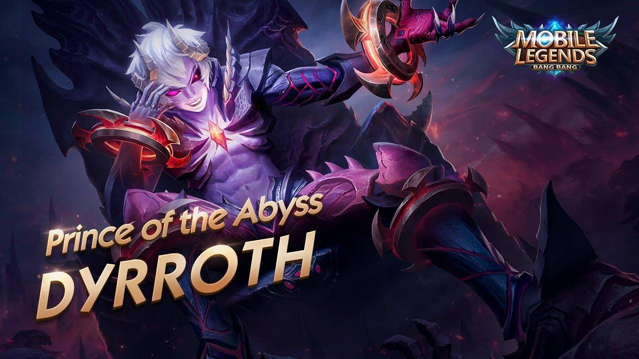 Download Dyrroth Mobile Legends Prince Of The Abyss Wallpaper | Wallpapers .com