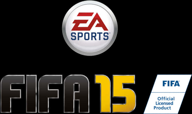E A Sports F I F A15 Official Licensed Product Logo PNG