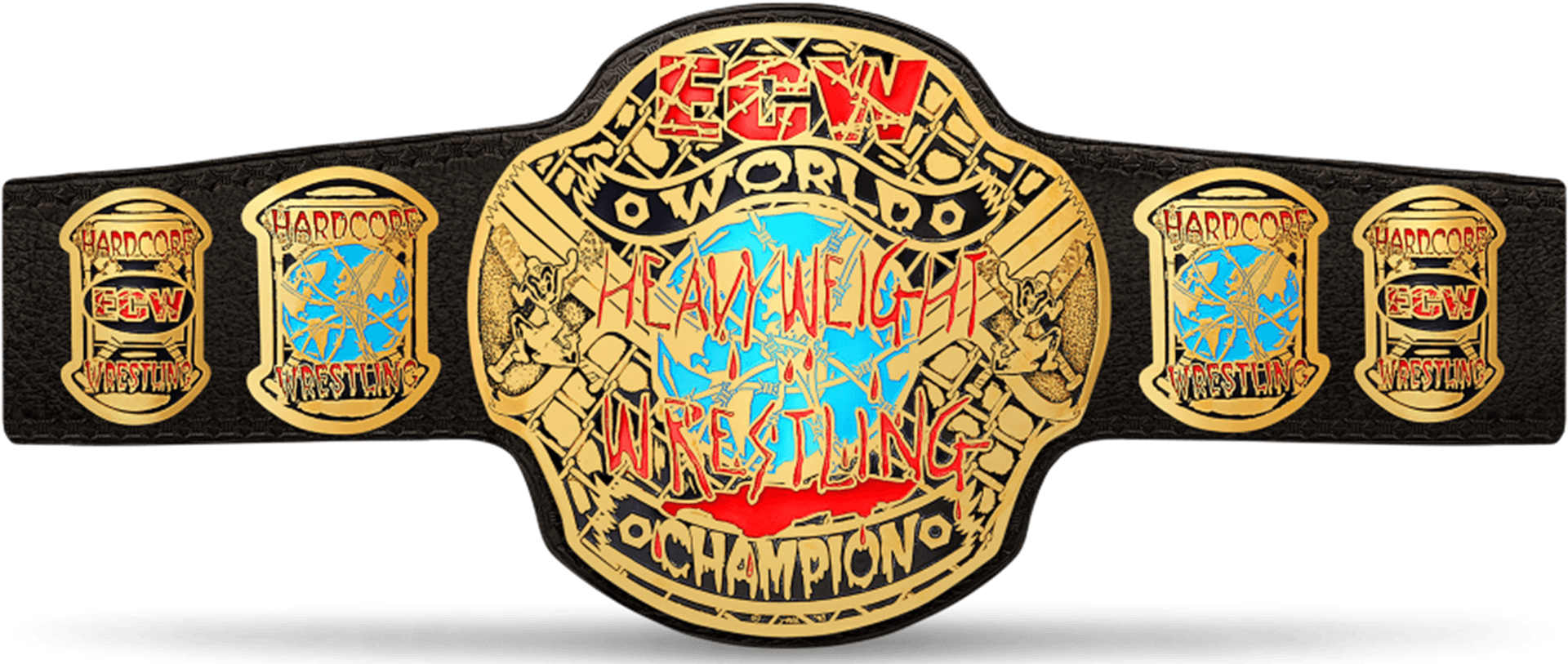 E C W World Heavyweight Championship Belt PNG