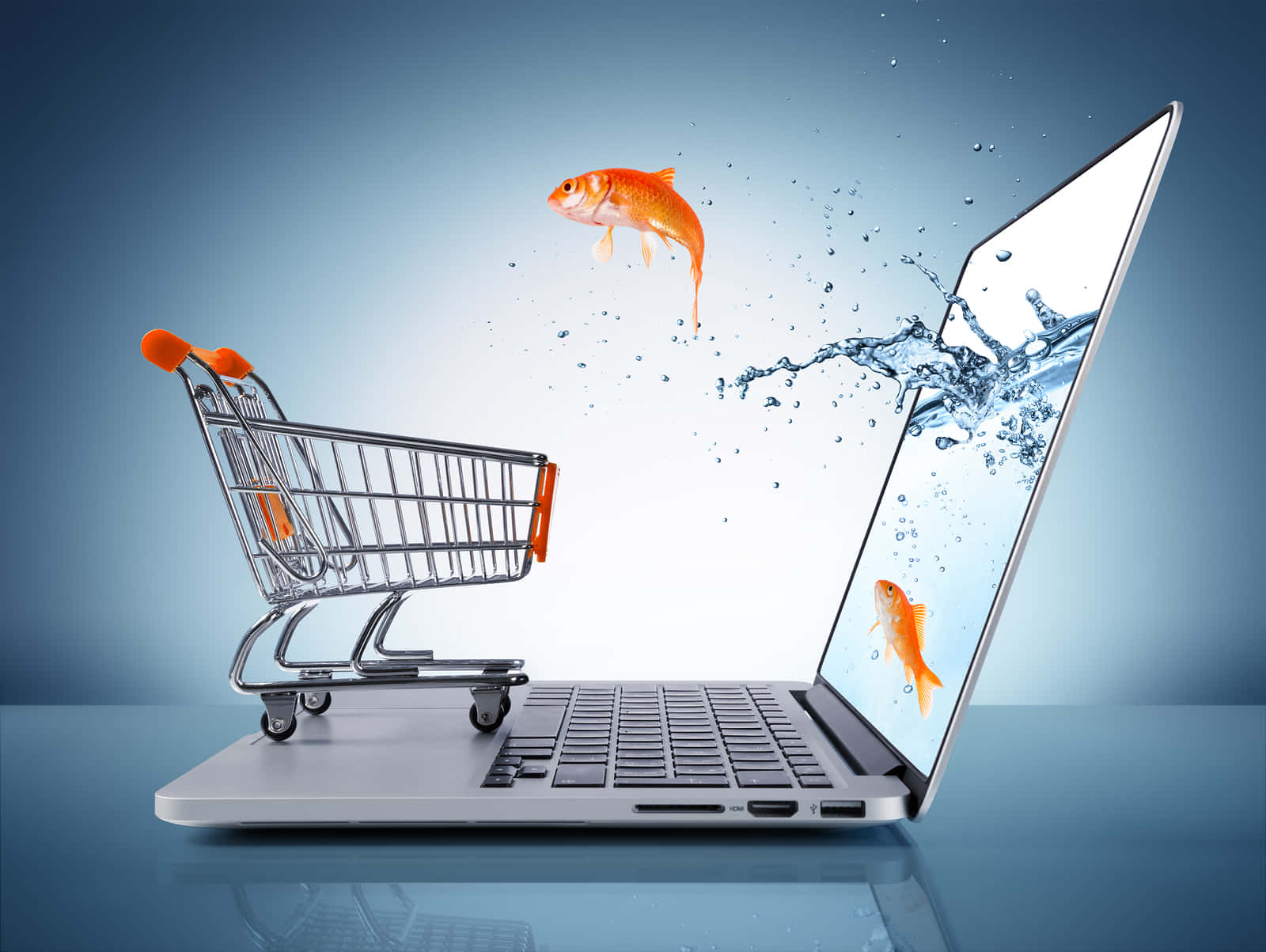 Elfuturo De Las Compras Es Ahora: Aprovecha El Comercio Electrónico Para Mayor Comodidad. Fondo de pantalla
